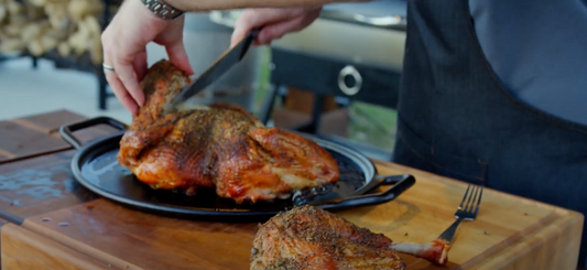 Easy Smoked Spatchcock Turkey