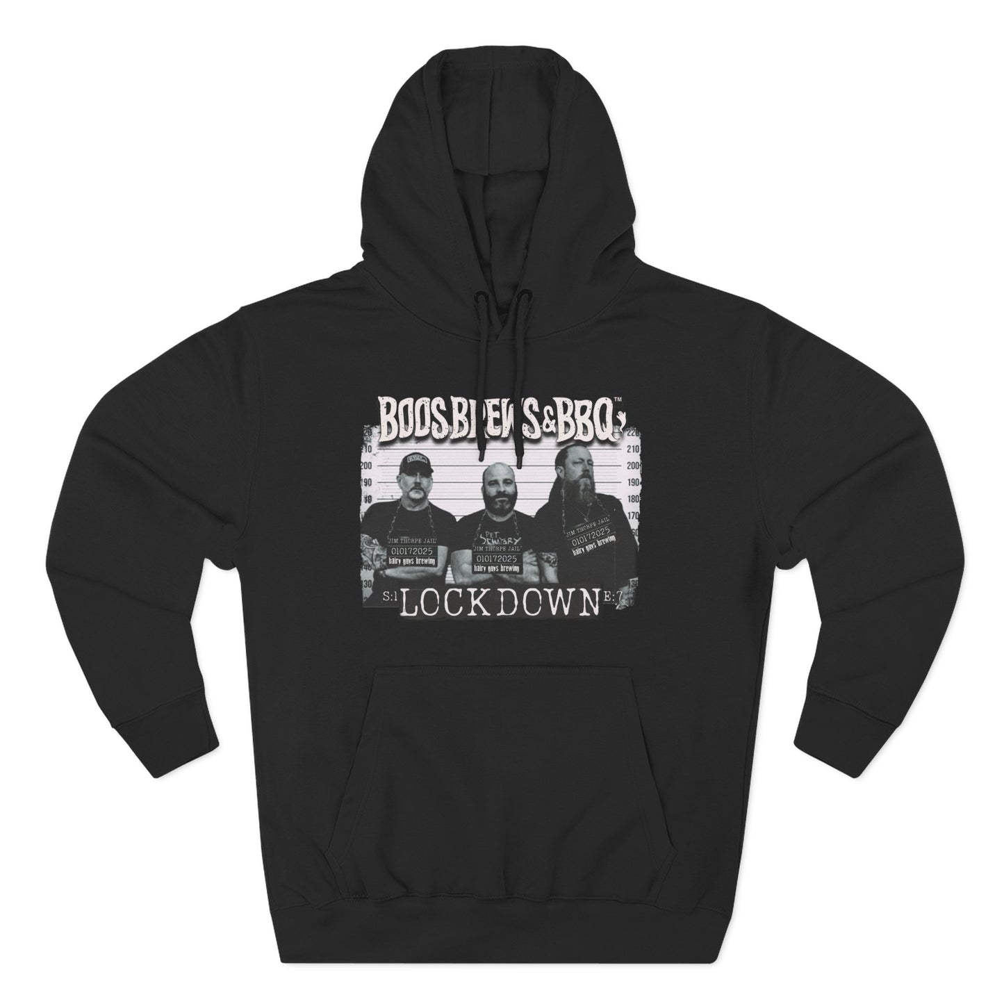 Jim Thorpe Lockdown Boos Brews & BBQ Hoodie