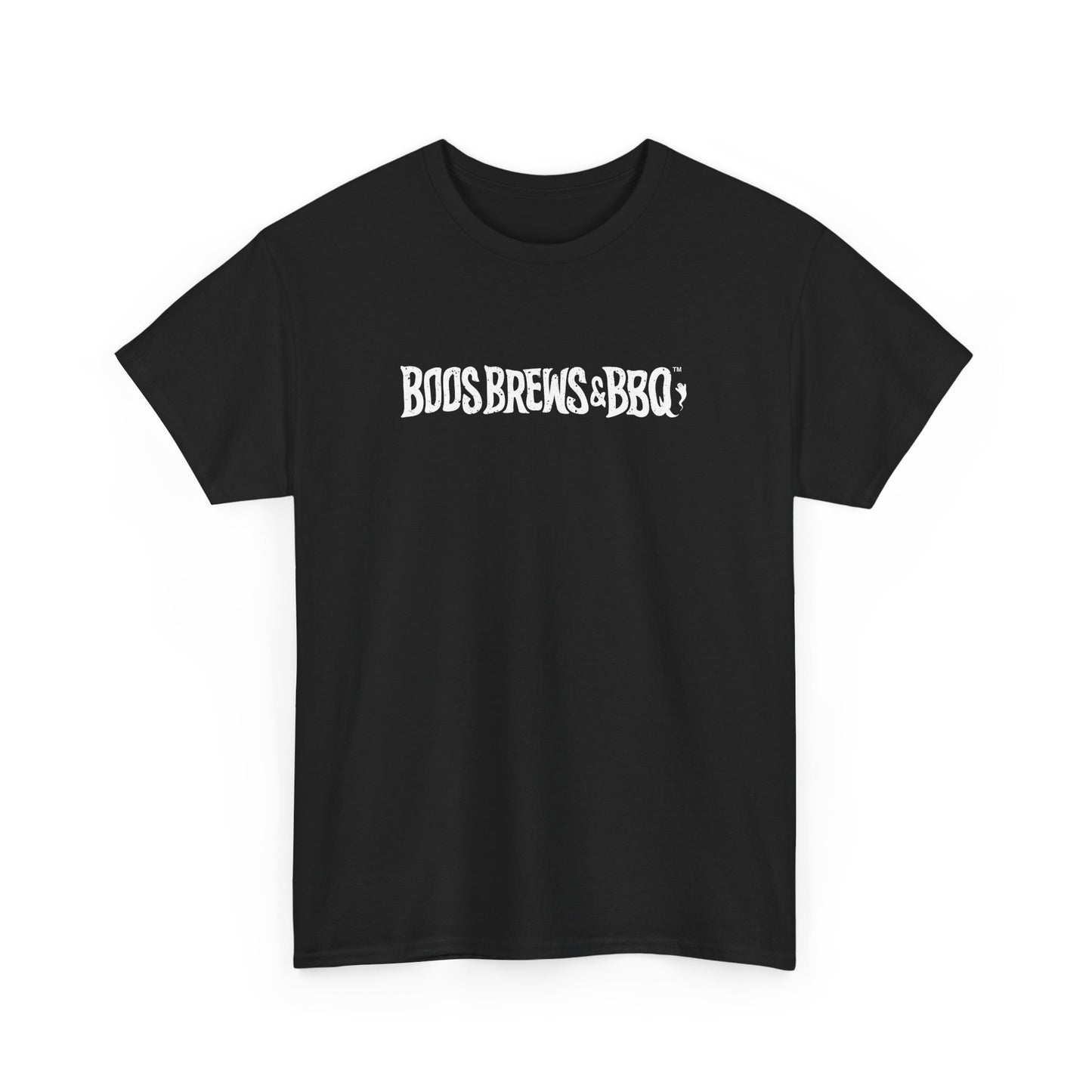The Official Boo's Brews & BBQ TEXT Unisex Heavy Cotton Tee