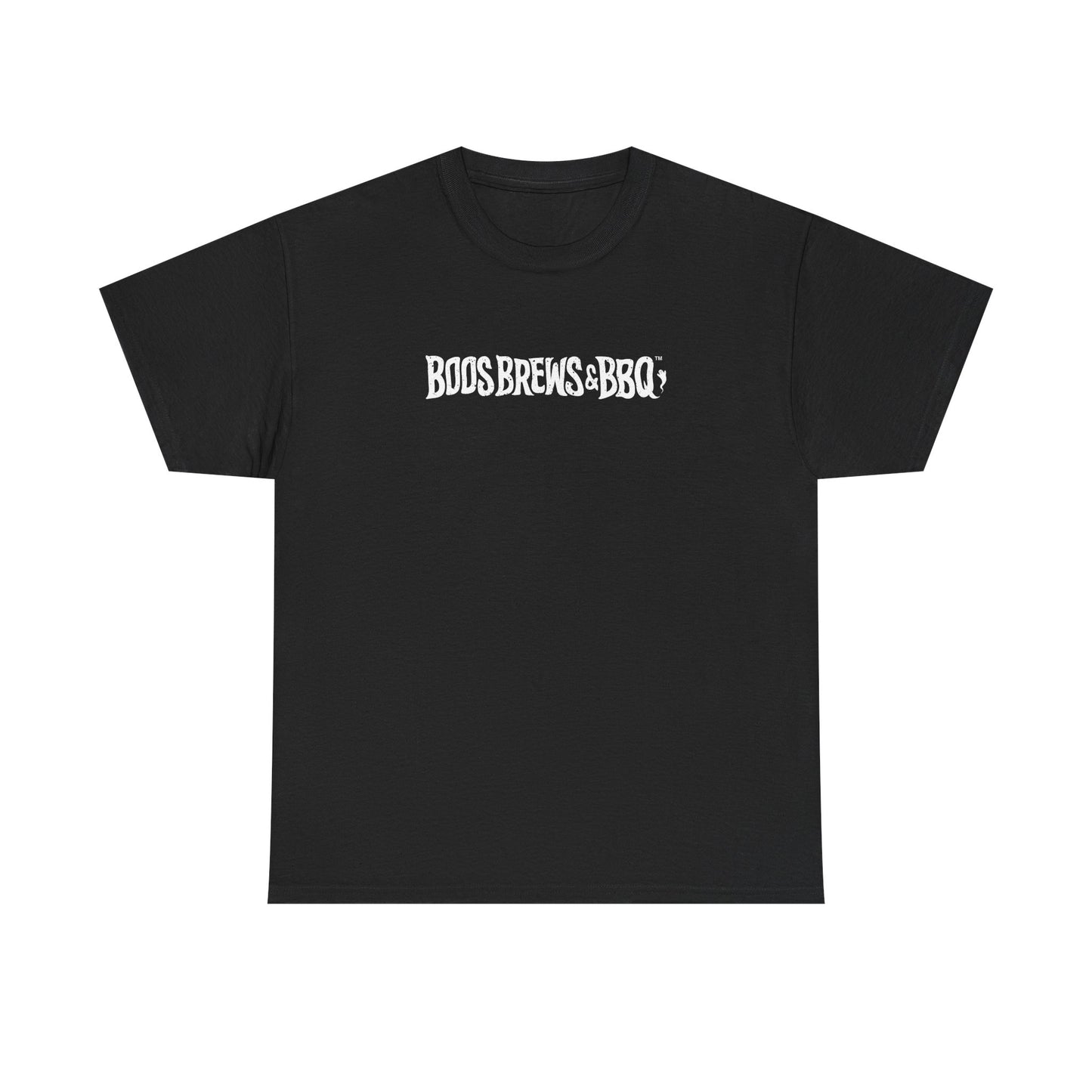 The Official Boo's Brews & BBQ TEXT Unisex Heavy Cotton Tee
