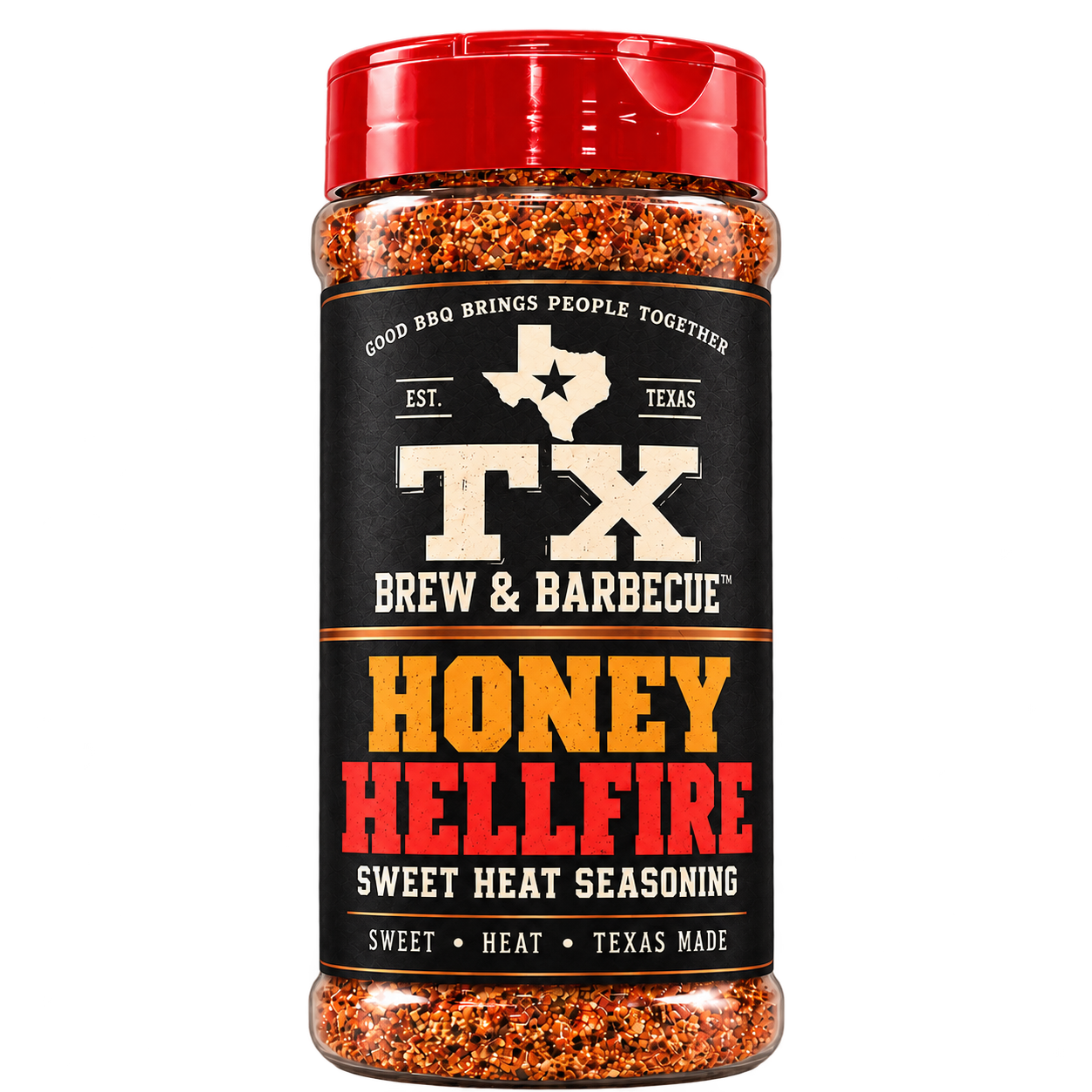 Honey Hellfire Seasoning bottle