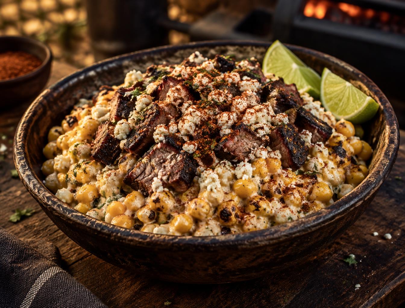 Brisket Elote