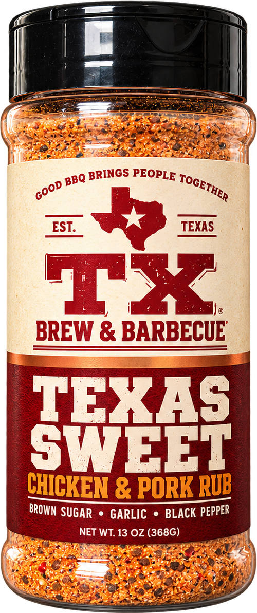 Texas Sweet — Chicken & Pork Rub bottle
