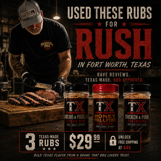 TX Brew & Barbecue Bundle | 3 Texas-Made Rubs