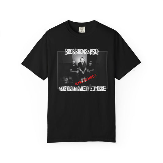 Boos Brews & BBQ "Certified Spirit Chasers" Tee