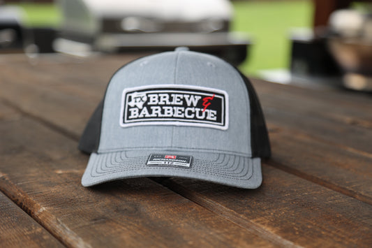 TX Brew & Barbecue GRAY Classic Patch Hat
