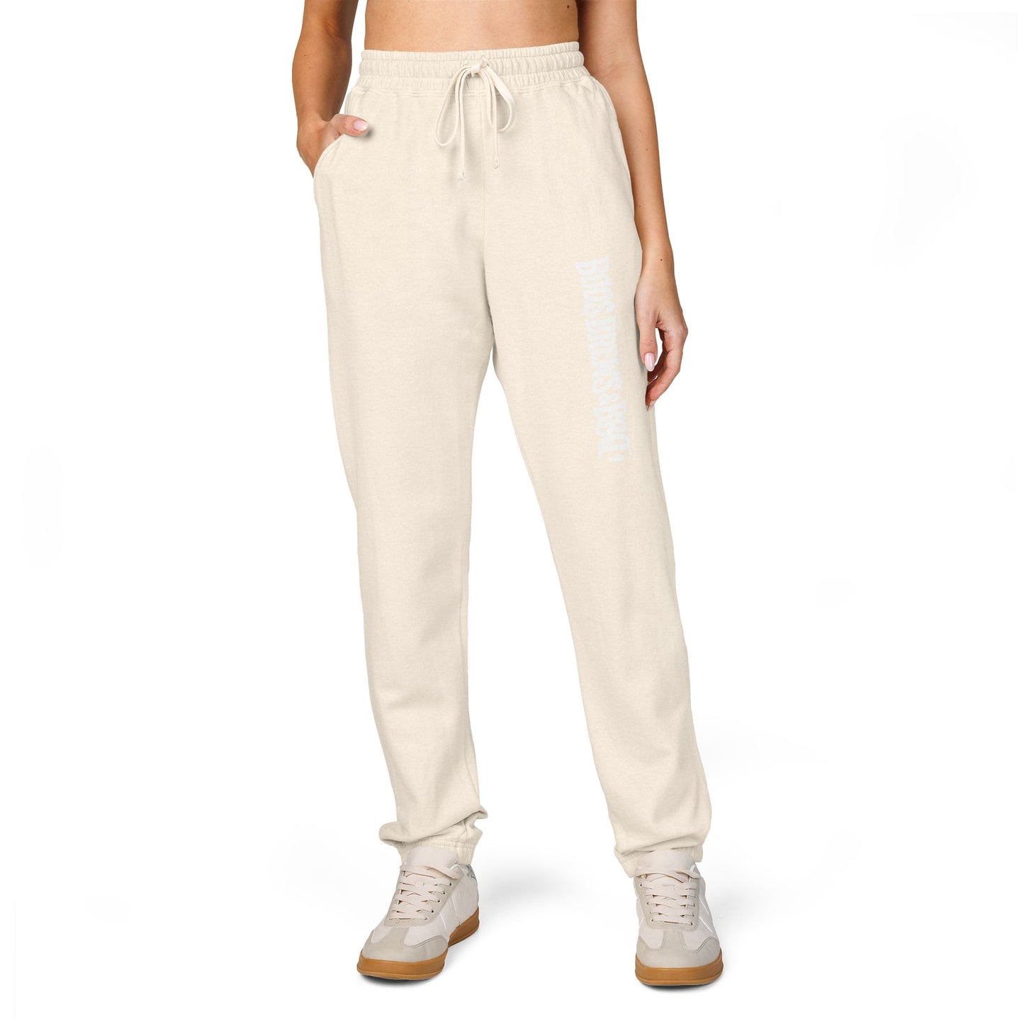 Unisex Garment-Dyed Fleece Sweatpants