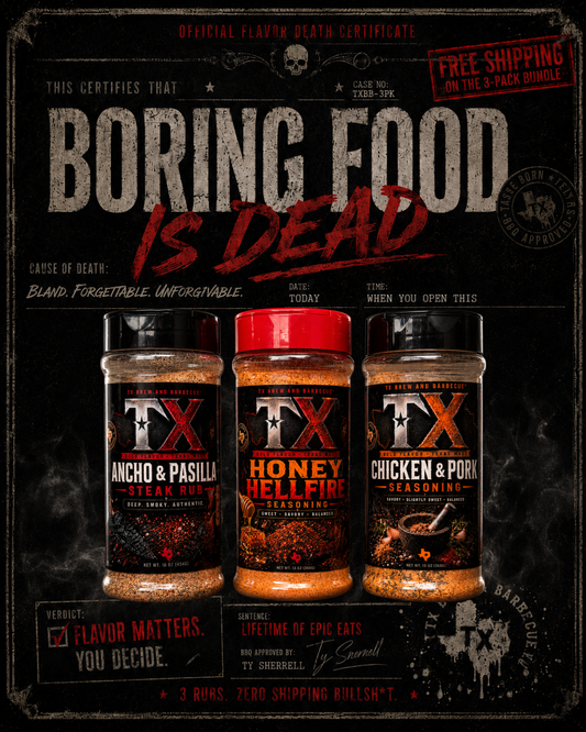 TX Brew & Barbecue Bundle | 3 Texas-Made Rubs